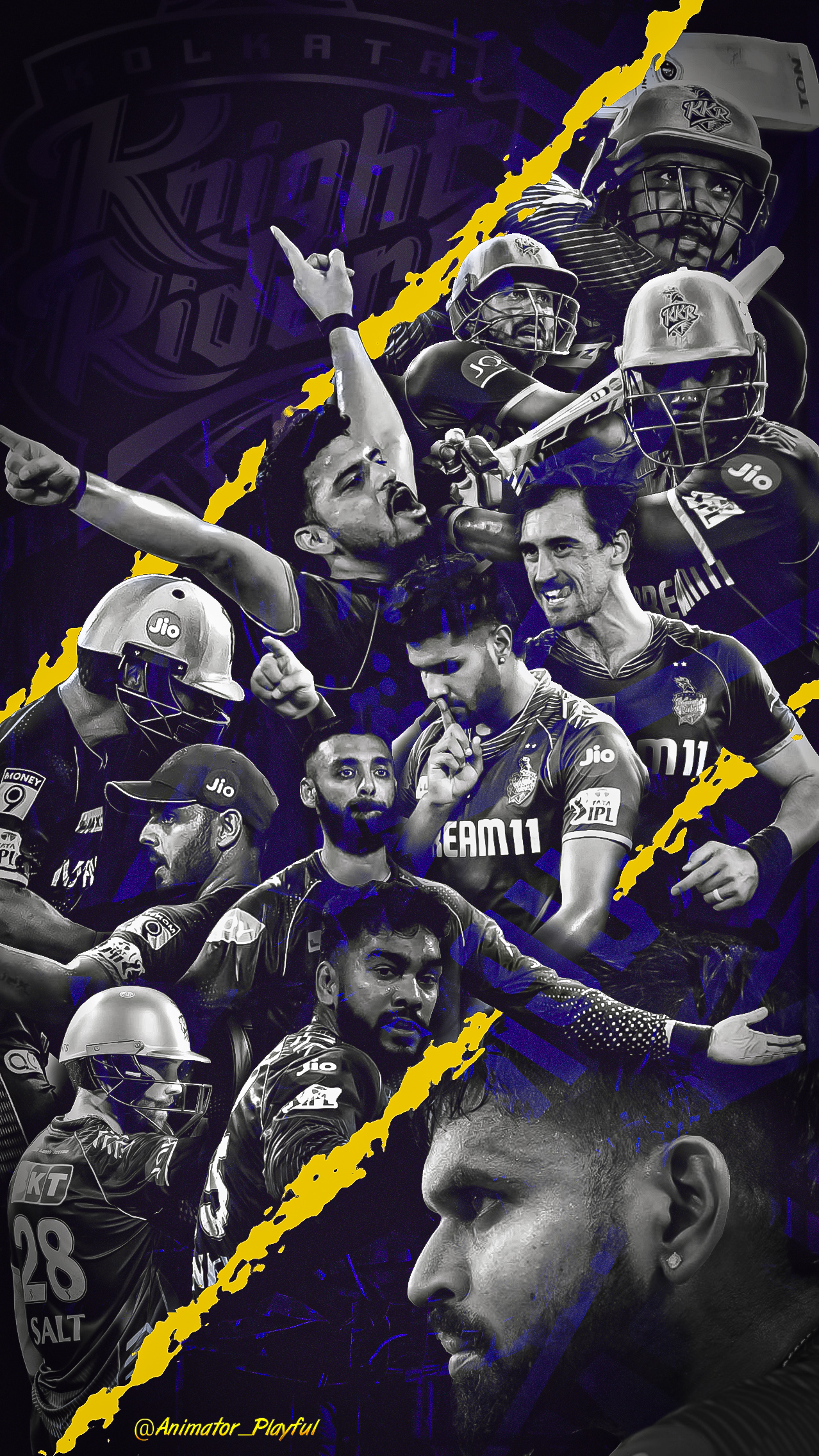 KKR IPL Season 2024 Wallpaper